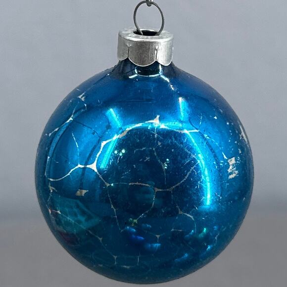 VTG Shiny Brite Glass Christmas Ornaments 12 Box Mercury Style Mixed Colors USA - Picture 13 of 16